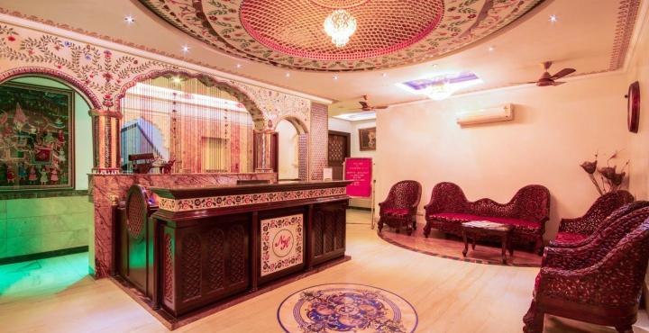 Nahargarh Haveli-Near Train Station Metro Hotel Jaipur Eksteriør billede