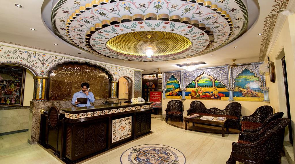 Nahargarh Haveli-Near Train Station Metro Hotel Jaipur Eksteriør billede