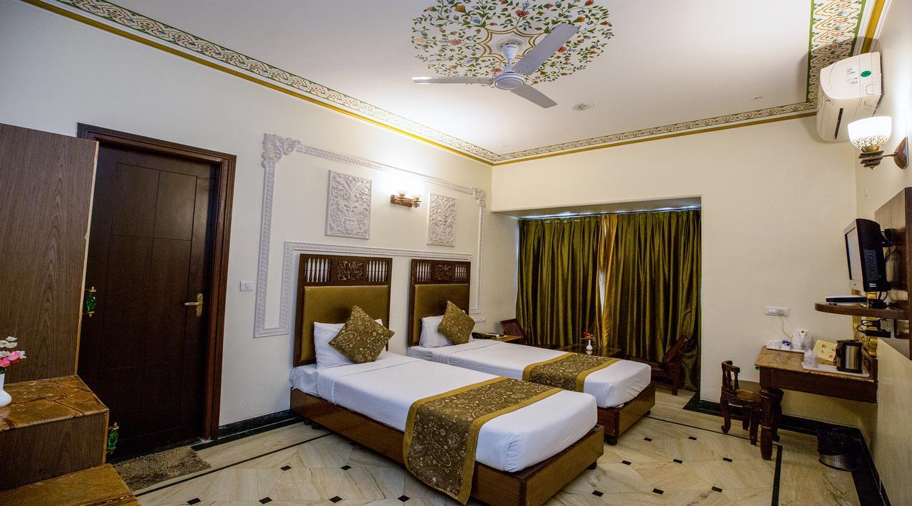 Nahargarh Haveli-Near Train Station Metro Hotel Jaipur Eksteriør billede